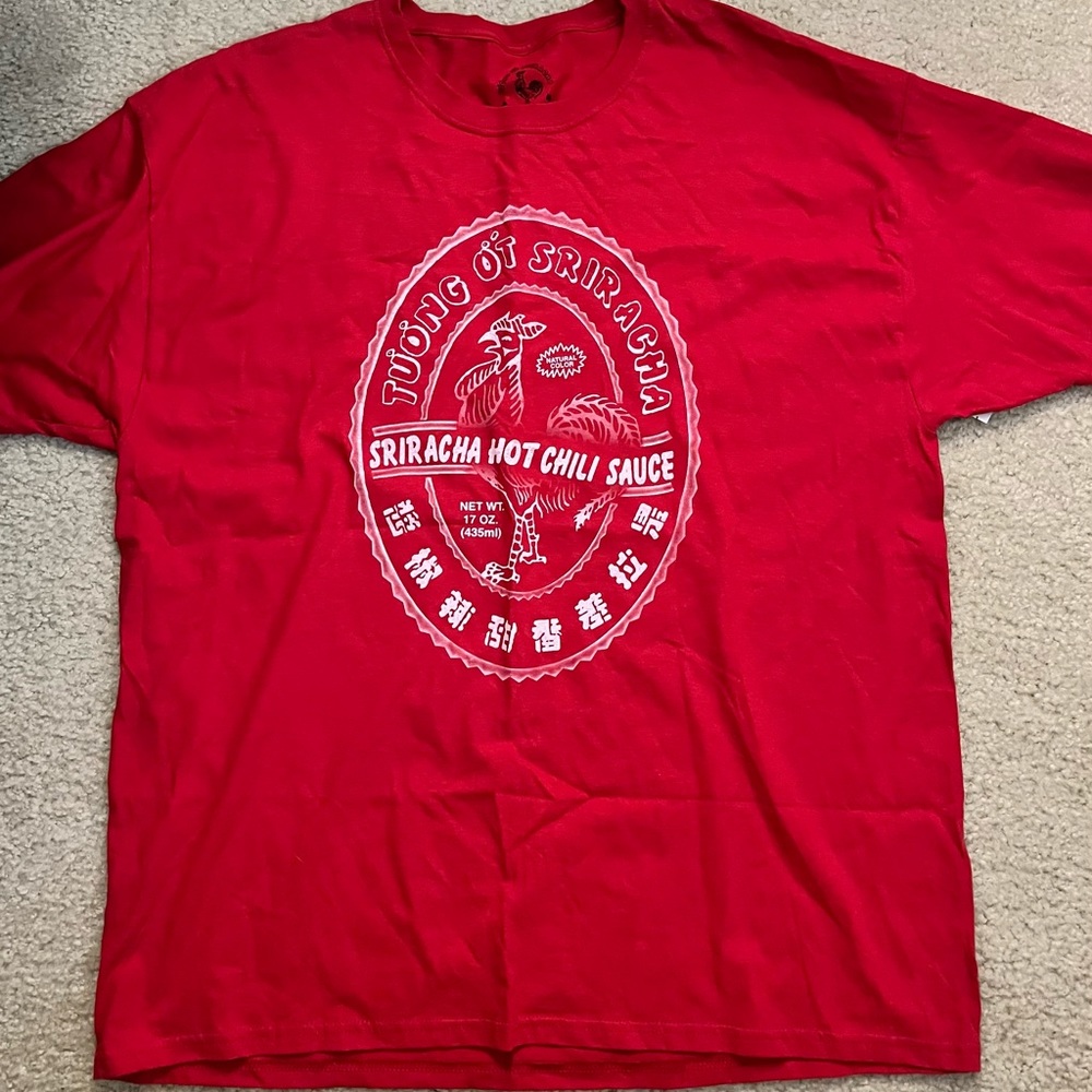 NEW! Sriracha T-shirt - XL (46/48)